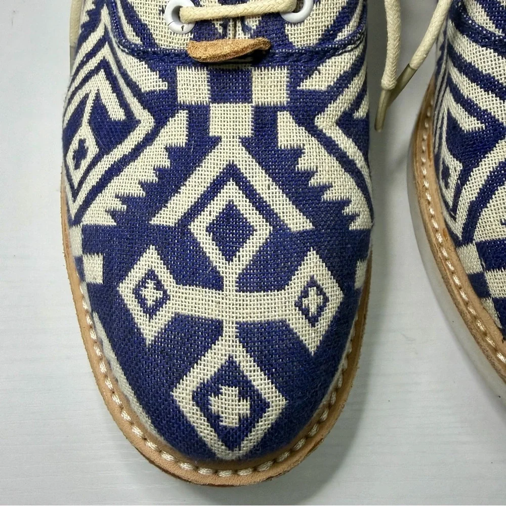Thoroughcraft TCG Mohawk Blue Hampton Lace-Up Shoes Size 40